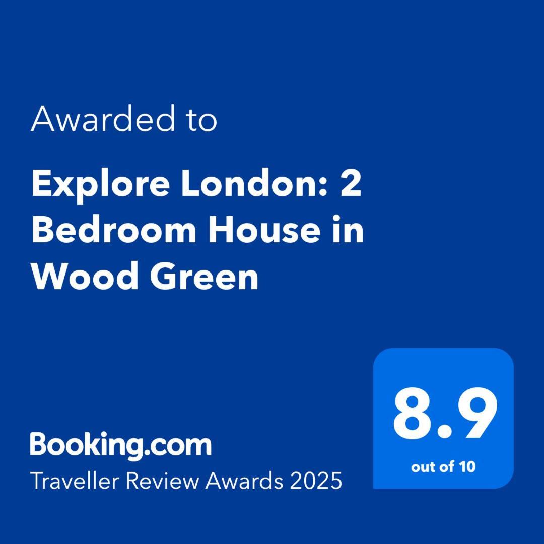 Explore London: 2 Bedroom House In Wood Green Zewnętrze zdjęcie